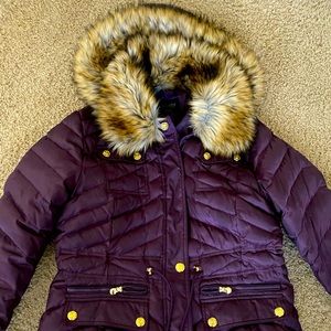 Quilted long jacket by Laundry